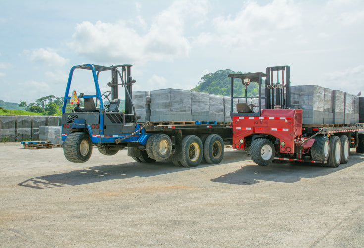 Camion de bloque de 4" (1484 bloques)